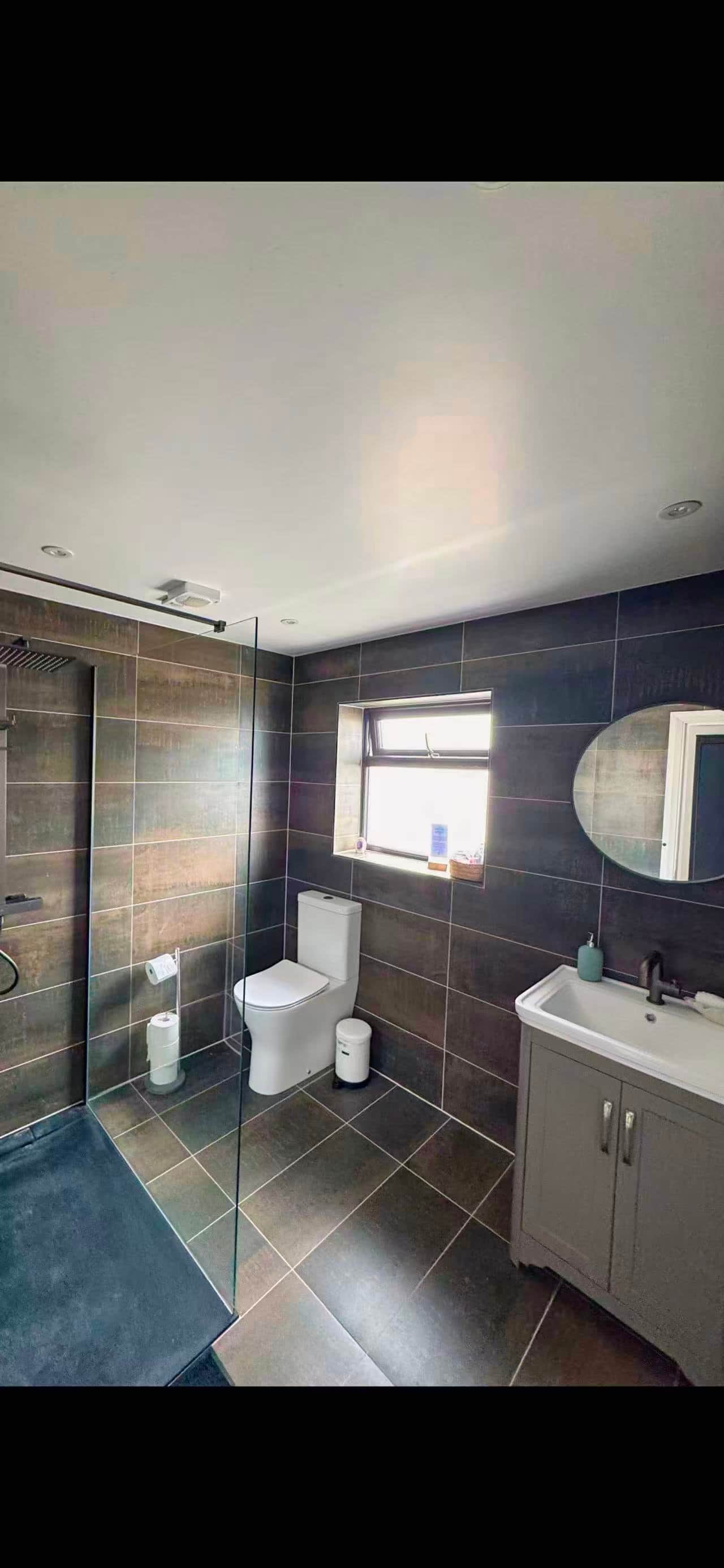 Ensuite bathroom with walk-in shower